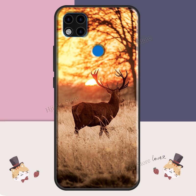 Hirschjagd Camo Handyhülle Für Xiaomi Redmi Note 9 8 10 11 Pro 10S 9S 11S Hülle Für Redmi 10 9 9A 9C 9T