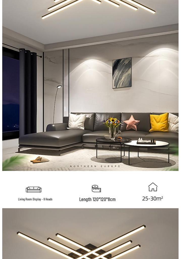 Modern High-End Ceiling Light for Living Room, Hall, Restaurant, and Bedroom