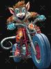 Biker Mice from Mars Rebel Biker Boy Rat Gang Rebels Book Illustration by Sarnia Classic T-Shirt