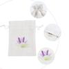 Multipurpose Cotton and Linen Sachet Lavenders Bags with Drawstring for Spices, Herbs, and Jewelry 10Pieces