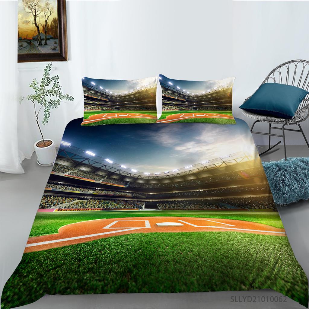 3D Digital Printing Bedding Two Or Three-Piece Football Billiard Series Polyester