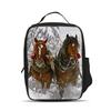 Horse Ice Pack Animal Horse 3D Printing Large Capacity New Casual Design for Primary and Secondary School Students