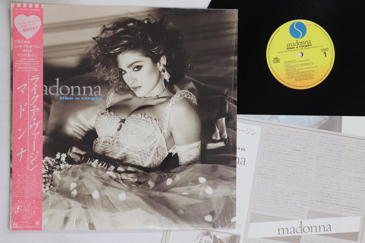 

LP Record MADONNA - Like A Virgin P13033 SIRE 1984 Japan Obi Pop Used