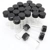 COLORBIRD Sample Bottles, Small Glass Storage Bottles, Mini Bottles (5ml, 50 Bottles)