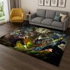 Retro StarCraft Game Gamer Cartoon Carpet Rug for Bedroom Living Room Sofa Playroom Doormat Home Decor,Kid Area Rug Non-slip