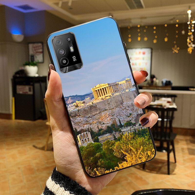 

Чехол для телефона с изображением Греции в древнем стиле для OPPO A74 A94 5G A3S A5S A9 A12 A15 A15S A52 A53 A53S A72 A73 2020 A91 5G, чехол OPPO A94 5G