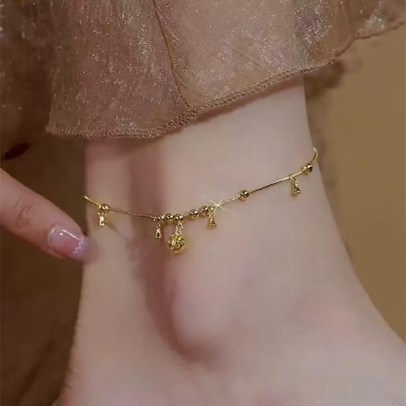 Snake Chain Anklet For Women Girls Adjustable Summer Beach Holiday Chain Anklet Bracelet Birthday Gifts Leg Jewelry Anklet