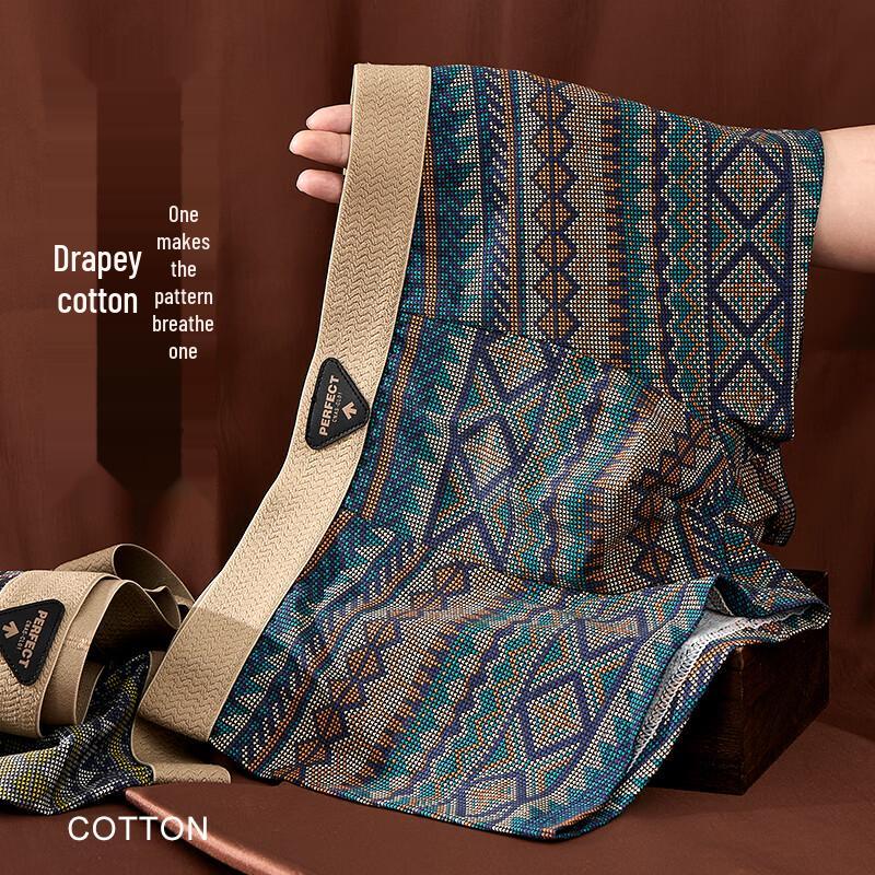 Yalu 10A Men's Antibacterial Pure Cotton Boxer Briefs