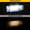Full White LED License Plate Light Kit For GMC Silverado Sierra 1500 2500 3500