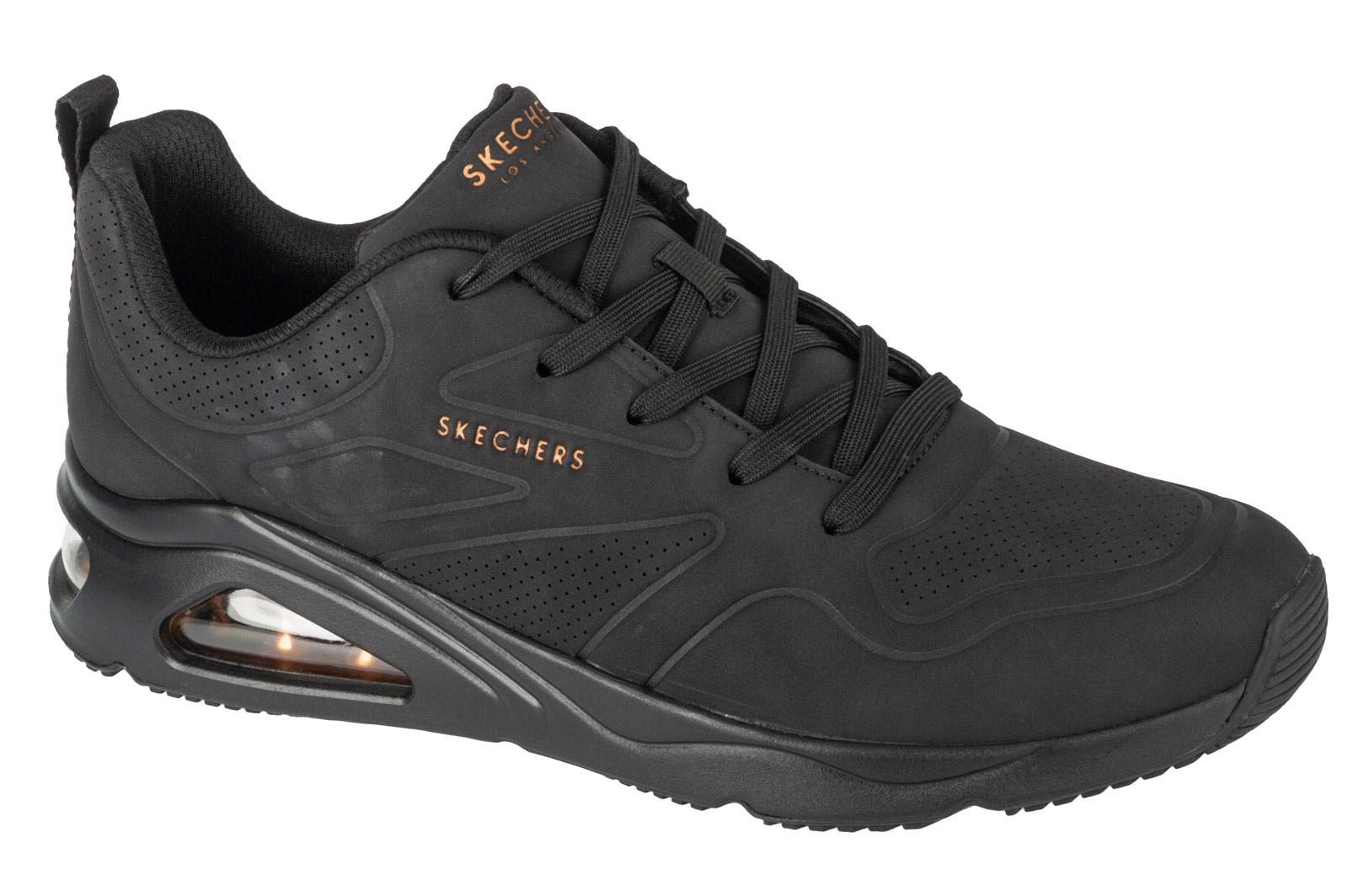 Skechers Tres-Air Uno - Ah-Mazing, Damen schwarze Sneaker 41 schwarz