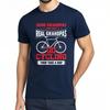 Relaxed Fit Women O Neck Tshirt Graphic Some Grandpas Take Naps Real Grandpas Go Cycling Then Take A Nap Stylish For Men
