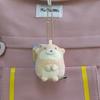 Cute Mini Corner Creature Fried Shrimp And Tapioca Plush Doll Keychain Pendant Toy