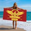 Toalla con Logo SPQR Romano Playa Baño Secado Rápido Ligera Portátil Sauna Camping Piscina Natación Viaje