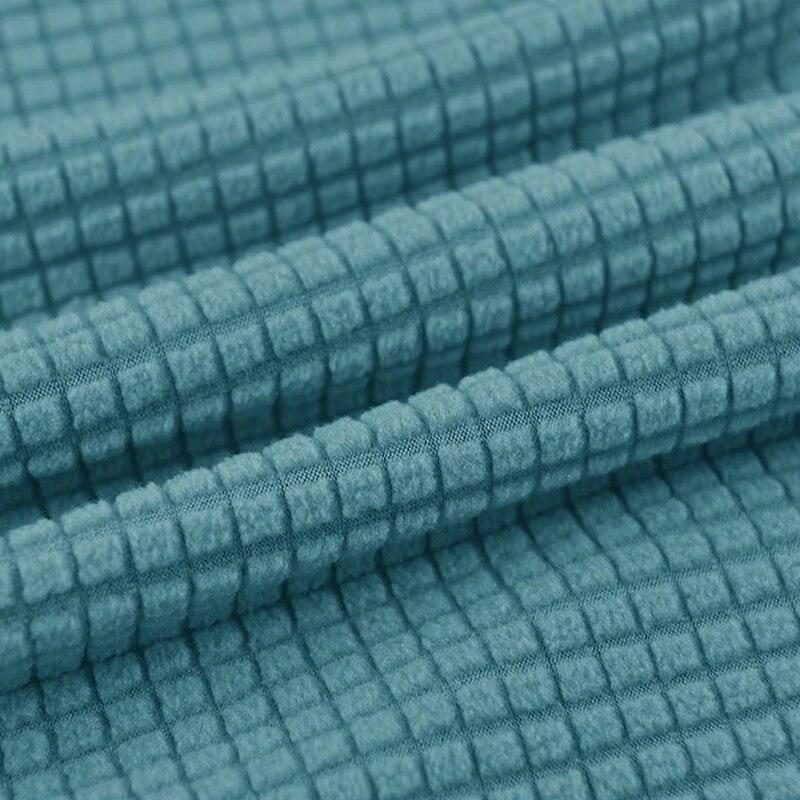 Elastic Curved Dining Chair Cover All Inclusive All-season Universal High Armrest Chair Cover Restaurant Shaped Chair Cover