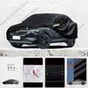 For Buick Envision Anti-UV Sun Shade Rain Snow Resistant Dustproof Black Cover Car Umbrella Full Car Cover Outdoor Protection