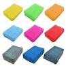 Rectangular Microfiber Car Wash Sponge Block, Grip Applicator Pad for Vehicle Washing and Panel Polishing, 10 Pack