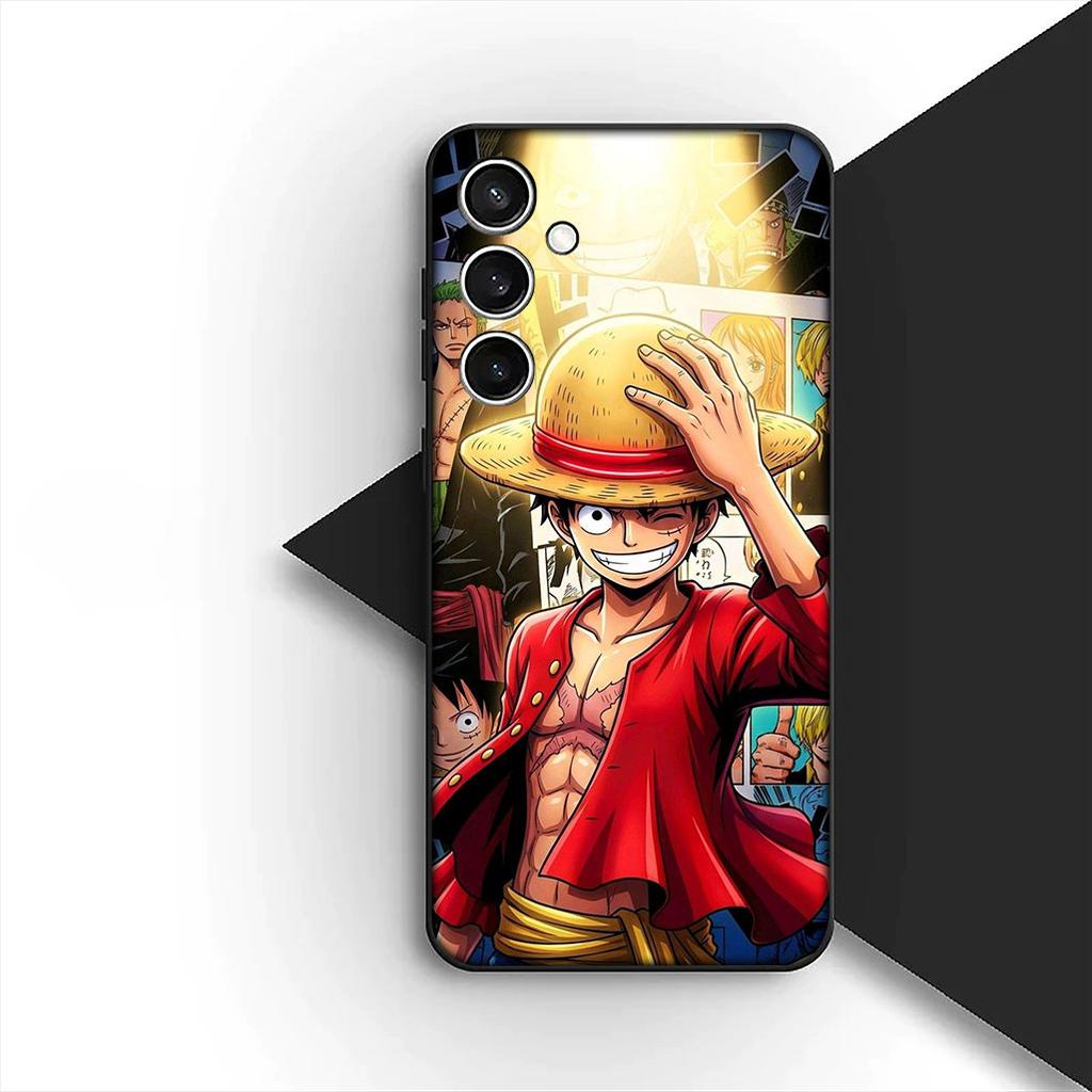 Protective Cover for Xiaomi Redmi Note 13 14 Pro Plus ProPlus 14C 13C Pro+ 5G Casing Phone Case Red Hair One Luffy Pieces Shanks