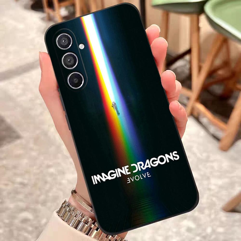 Band Imagine Dragons Phone Case For Samsung S25 Edge 24 23 22 21 20 Ultra Plus Fe Galaxy A54 53 34 25 16 Silicon Cover