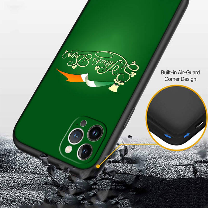 RT10 Ireland irish flag Phone Shell for Samsung S20 S21 S22 S23 S24 FE Ultra Plus Lite S21S A55 A07 A17 F06 F16 M06 M16 M56 A36 A37 A57