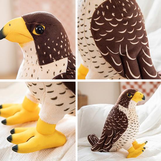 Realistic Eagle Plush Toy Soft Cuddly Children's Cognitive Prop Simulation Design