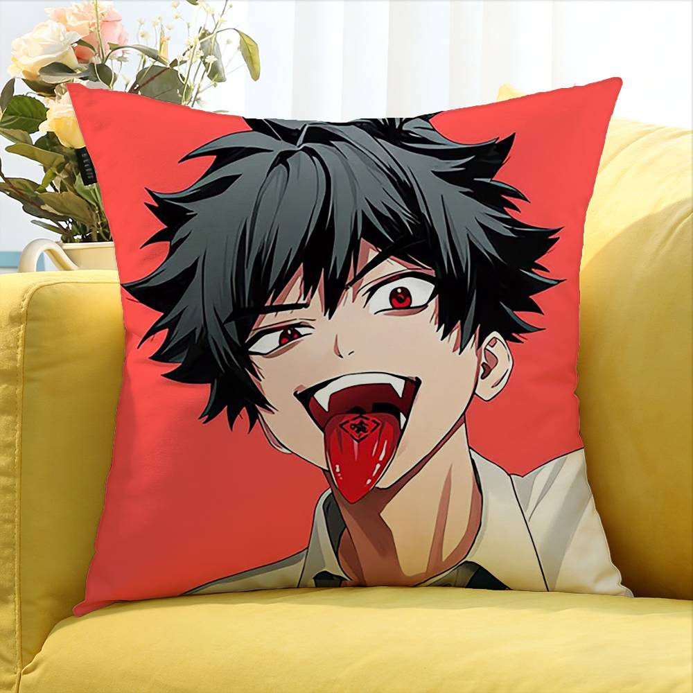 P-Phantom Mogari B-Busters Various Sizes Square Pillow Case For Car Home Bedchamber Decor