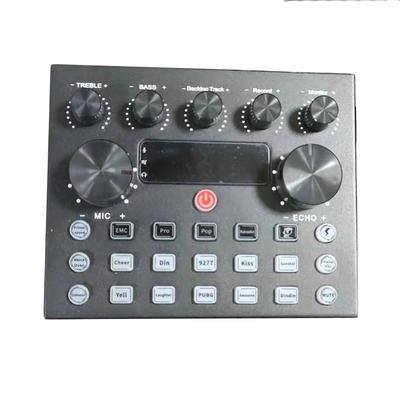 Mini Bluetooth Audio Music Mixer Sound Card Set Mixing Console Amplifier Studio