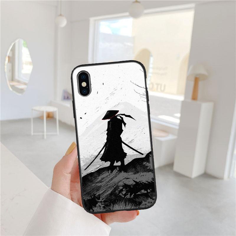 PP41 Japan Samurai Mask Soft Shell Phone Case for Xiaomi Xiaomi Poco M4 M5 M6 M7 X3 X6 X7 F8 Ultra Pro GT NFC