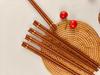 High-End Antibacterial Gilded Wooden Chopsticks - Single Use, Anti-mildew Home Portioning Chopsticks