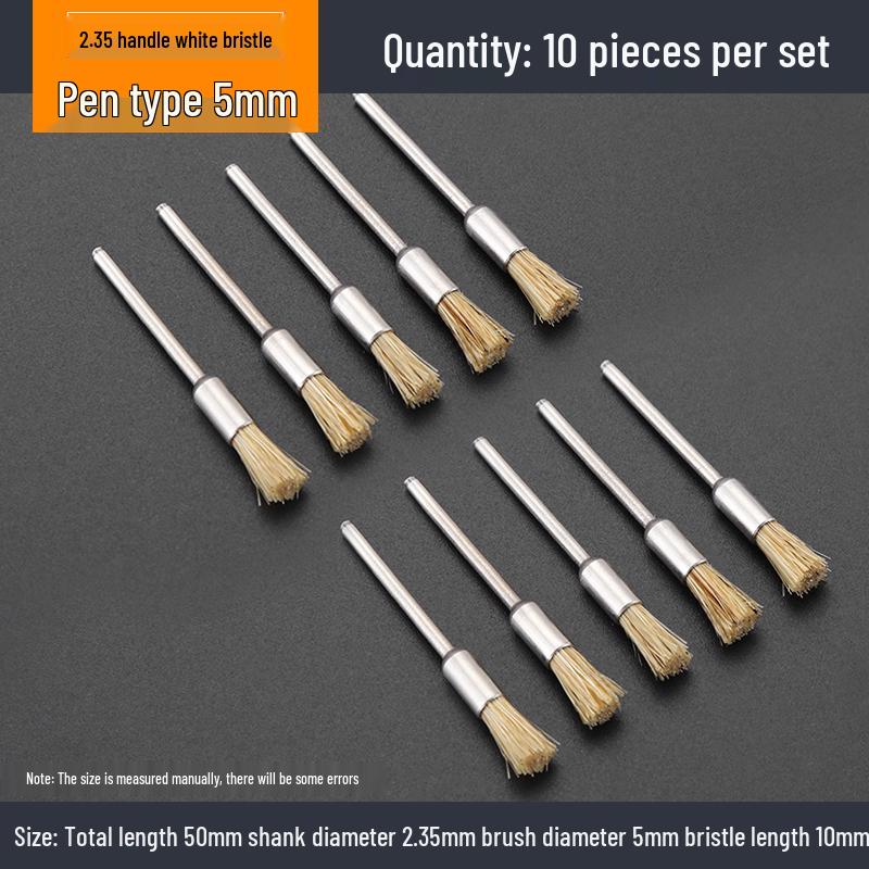 Electric Grinder Steel Wire Brush Polishing Head for Rust Removal and Walnut Polishing