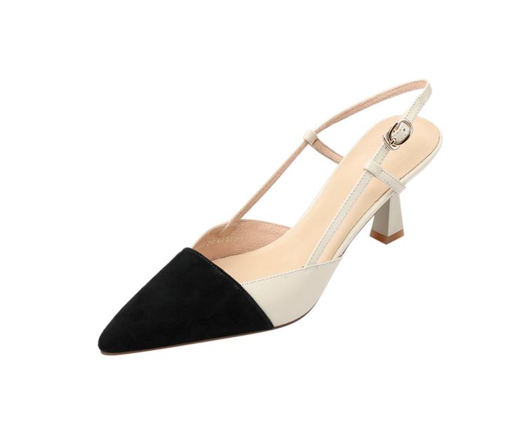 

Fashion NEW Summer Women Sandals Pointed Toe Thin Heel Shoes Mixed Colors High Heels Sheep Suede Leather Shoes for Women Sexy Party Shoe 40 бежевый