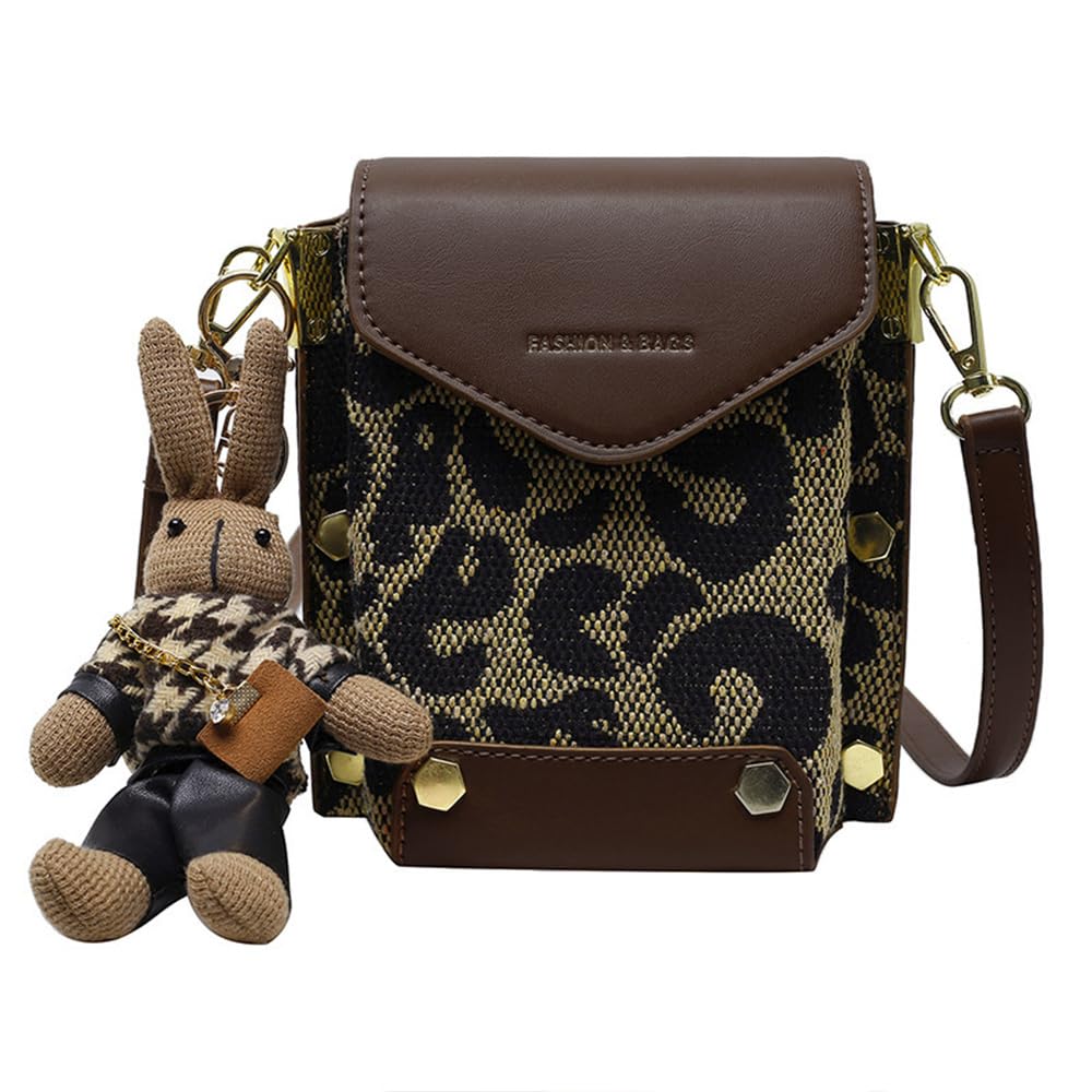 

Mini shoulder bag for leopard crossbody with key smartphone small mini pouch one [miniministore] women, pouch, print, bag, holder, pouch, stylish,