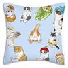 Fashion Luxury Cute Mofusand Cat Pillow Covers Cartoon Sofa Decorative Home Double-Sided Printing Short Plush Cute Cushion Cover