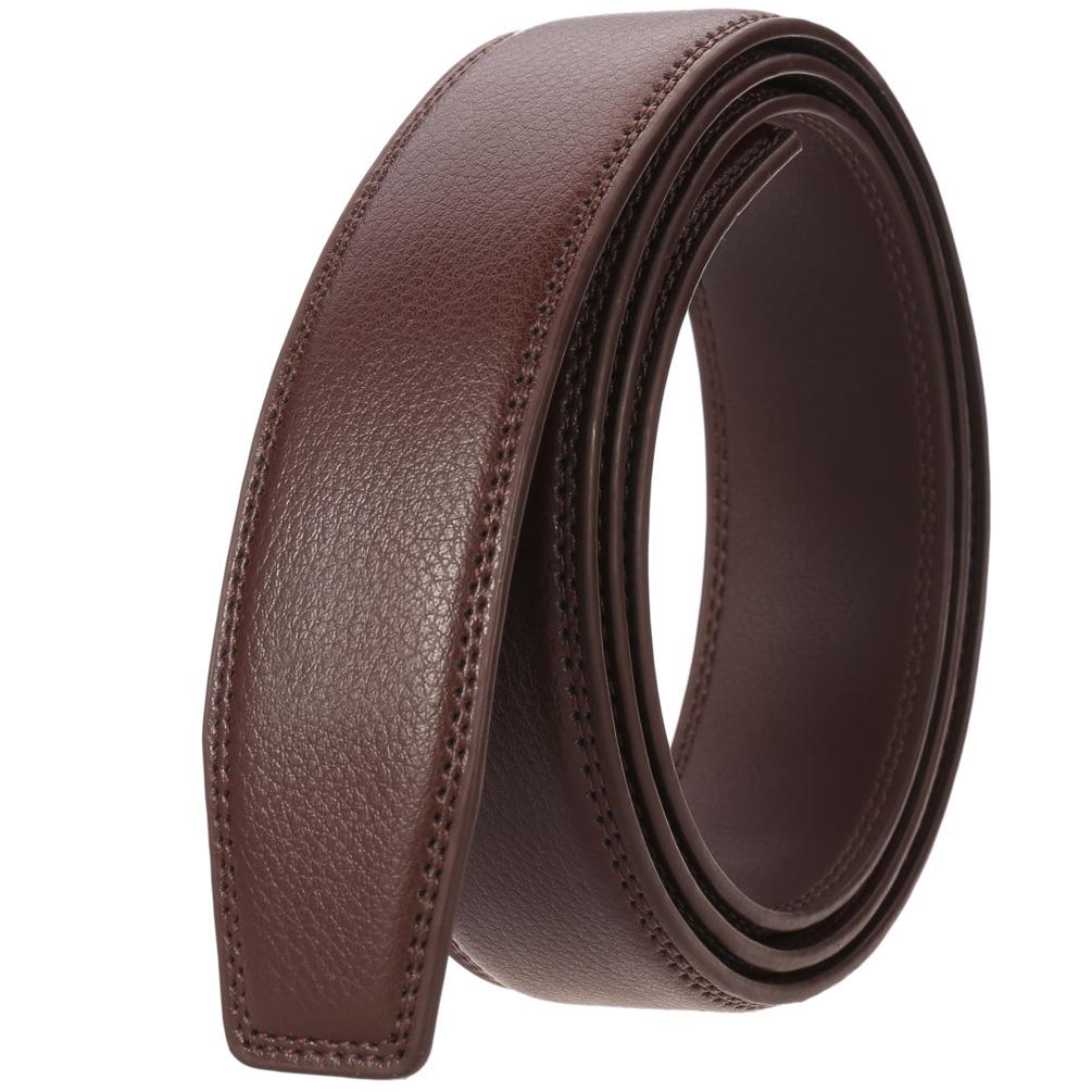 Mary Automatic men's belt strip 3.5cm wide automatic belt strip, simple commuter belt strip