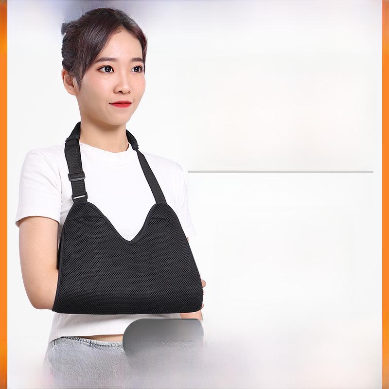 Breathable Thickened Anti-Strangulation Arm Sling with Wrist Fracture and Dislocation Fixation