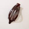 Leaf Oval Hairpin Fashionable and Simple Back of The Head Bun Hairpin Duckbill Hairpin Hair Accessories