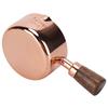 Sauce Pan Wooden Handle Rose Gold Stainless Steel Sauce Pot for Cooking Kitchen Ware1/4cup