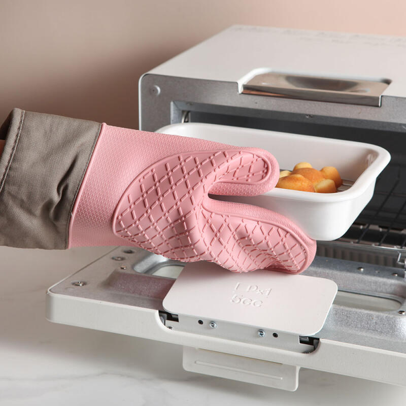 

Puko Silicone Oven Kitchen Gloves 1P (3 colors) Mint