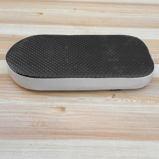 Bicycle Back Seat Cushion Thickened Sponge Stability Black Buckles Bike Seat Plate Cycling Supplies