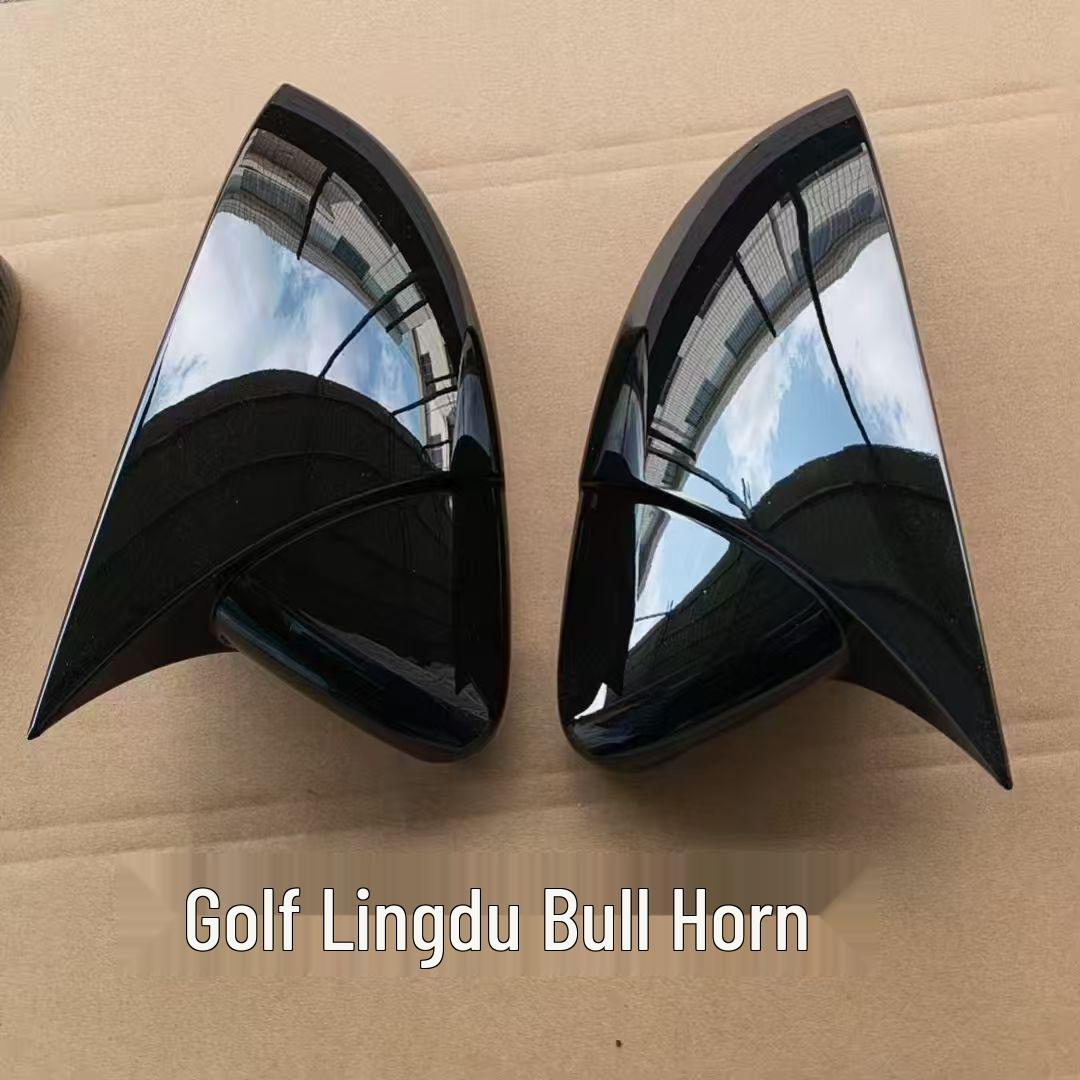 Carbon Fiber Rearview Mirror Cover for Volkswagen Golf 7 Lingdu