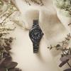 Seiko LUKIA HEA004J Limited Edition Ladies Mechanical Automatic Hand-winding Date Calendar Black Dial Black Stainless Steel