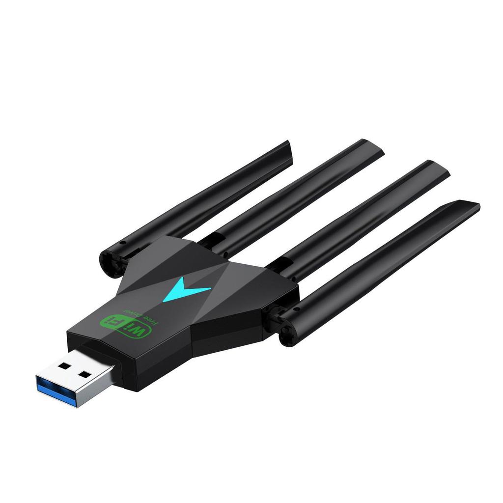 USB 3.0 Dual-Band 5G WiFi Adapter 1300Mbps High-Speed Through-Wall for PC