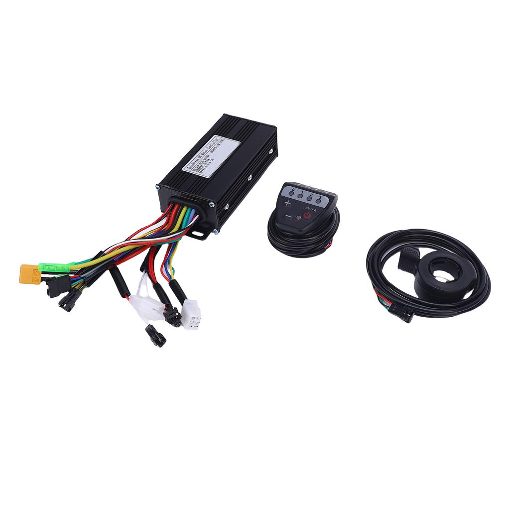 LED Display Meter 3 Modes 26A Controller for Brushless Motor 130X Throttle Grip Electric Bike Modifi