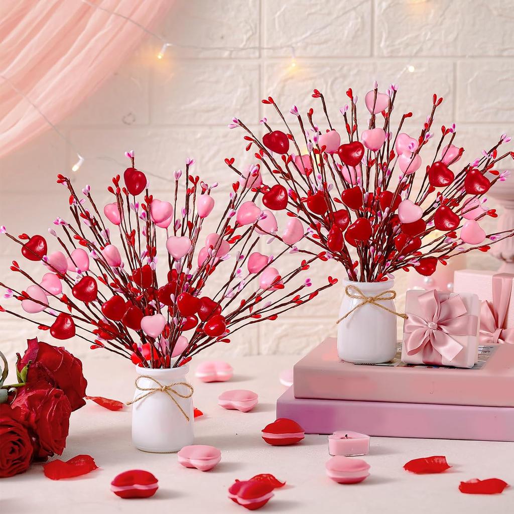 Artificial Flowers Handmade Valentine's Plastic Love Combination Outdoor Garden Arch Wedding Bridal Bouquet Home Room Diy Gifts