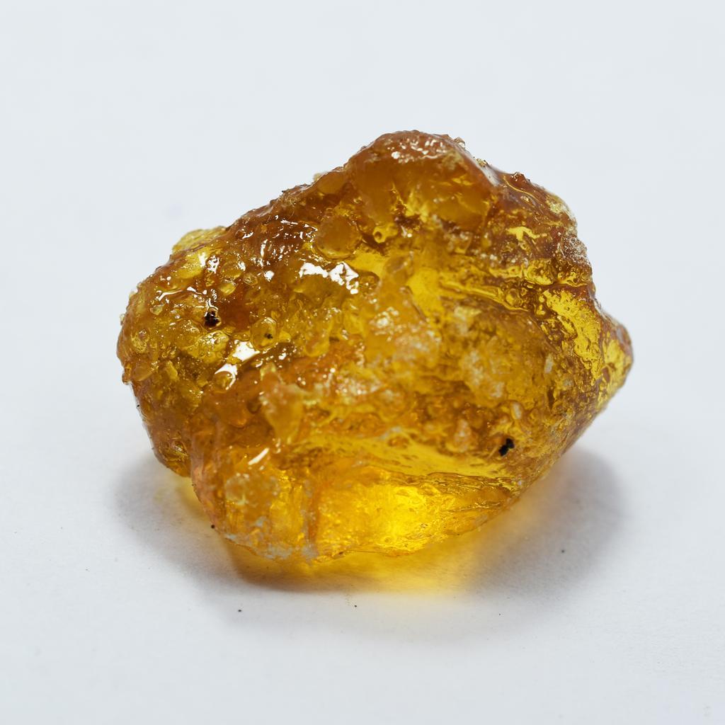 Gema Solta Bruta Âmbar Amarelo Dourado Brasileiro Natural 142,32 Ct CERTIFICADA RS-86