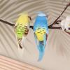 Creative Artificial Parrot Fake Foam Animal Simulation Feather Birds Models Diy For Wedding Party Home Garden Ornament Decor