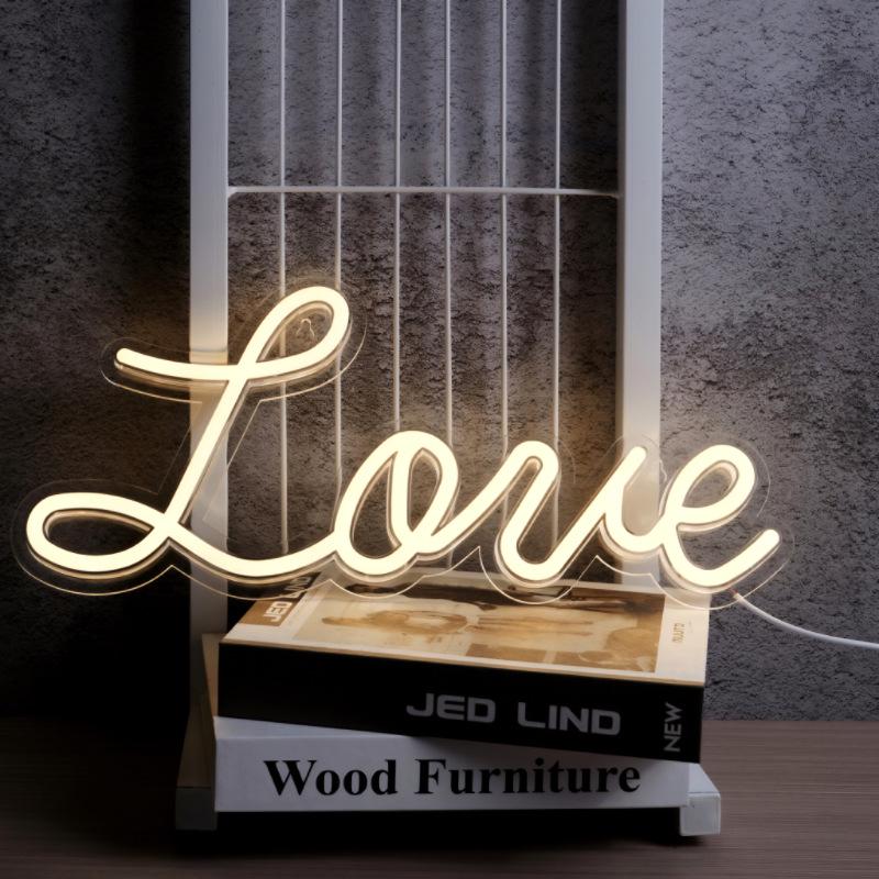 Better Together Neon Wedding Confession Light - Flexible Luminous Letters for Party Atmosphere