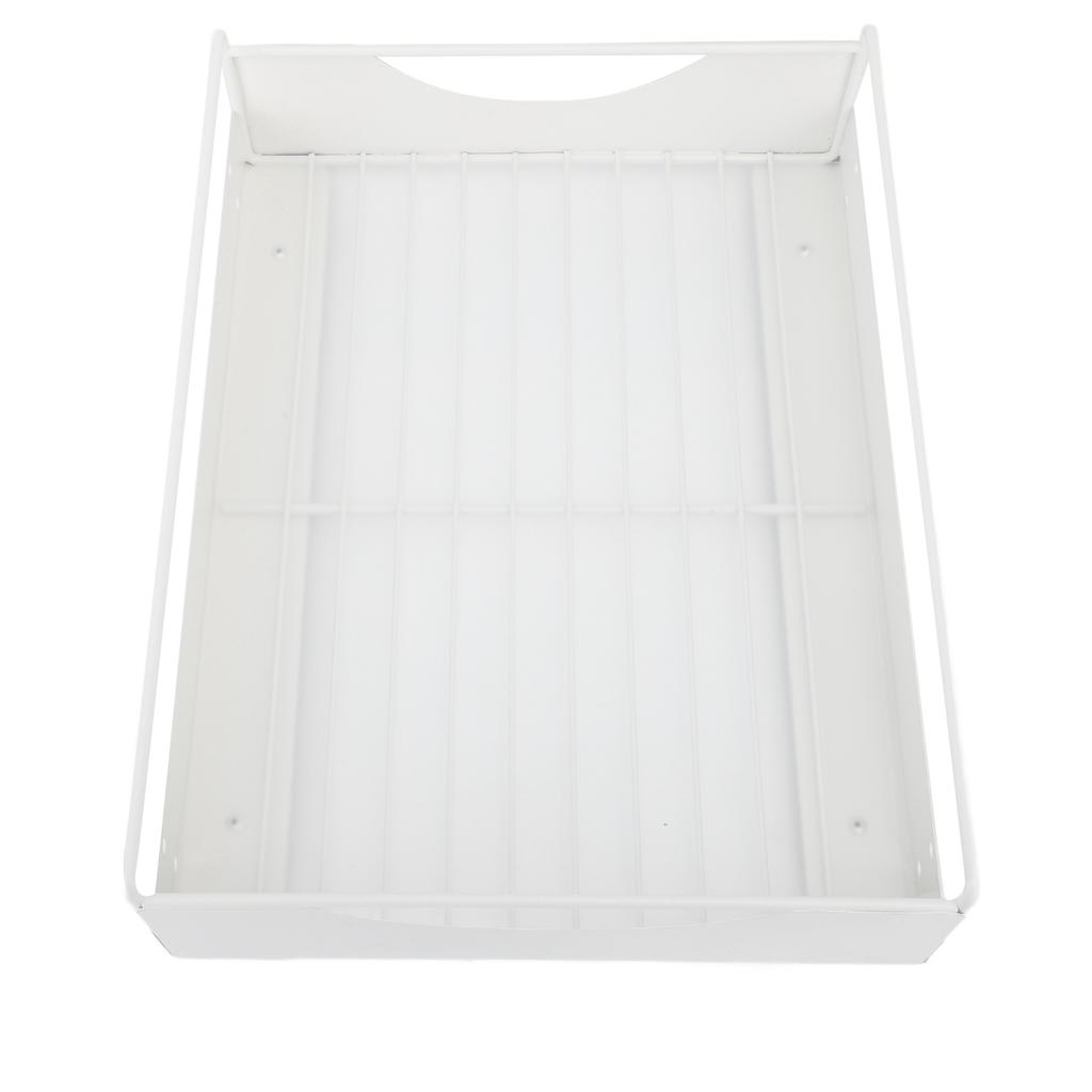 Pull Out Cabinet Organizer Carbon Steel Smooth Sliding Silent Slide Out Pantry Shelves for Bathroom