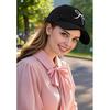Zando Bow Baseball Cap for Women Men Girls Dad Trendy Adjustable Trucker Hat Cute Y2k Travel Golf Sprts Sun Hats Accessories