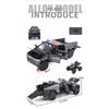 1/24 Tesla Cyber Trucks Alloy Pickup Car Model Diecast Metal Toy Off-road Vehicles Car Model Simulation Sound and Light Kids Gift