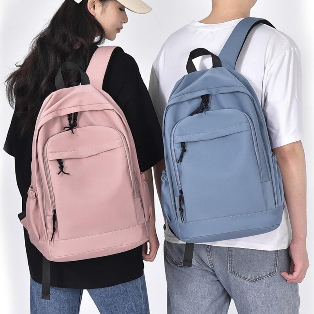 Oxford Cloth Laptop Backpack Waterproof Travel Knapsack Storage Student School Bag  Men Women